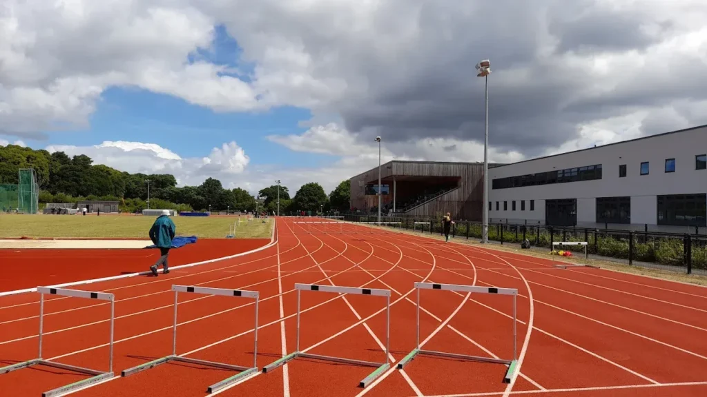 Woking Sports Box Athletics Track Wind Checker