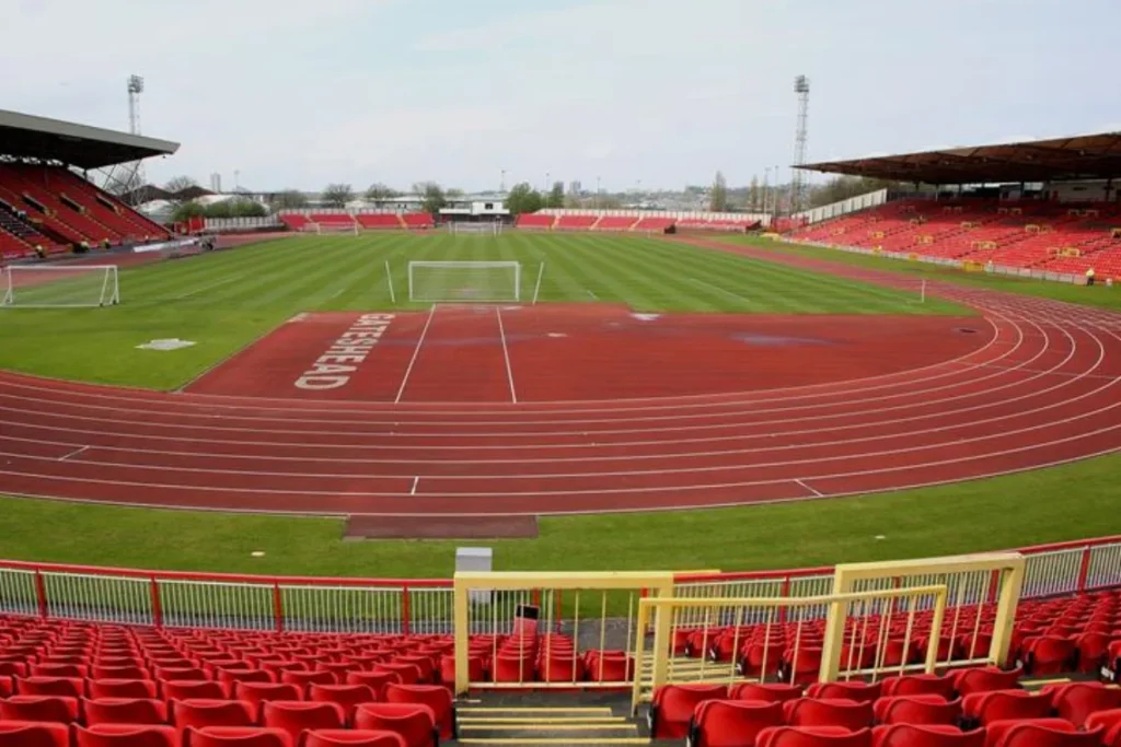 Gatesheads Stadium Athletics Track Wind