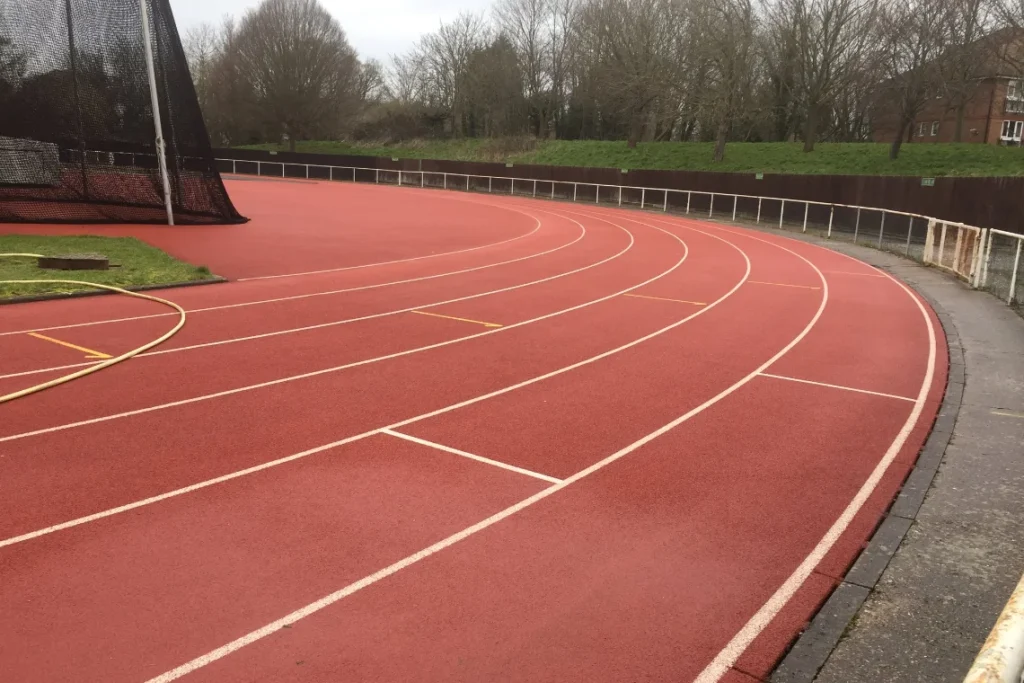 Hornchurch Stadium Athletics Track Wind Checker
