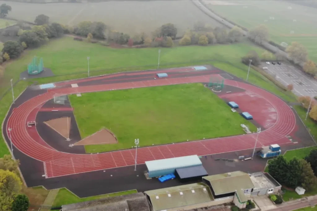 Oxford Athletics Track Horspath wind