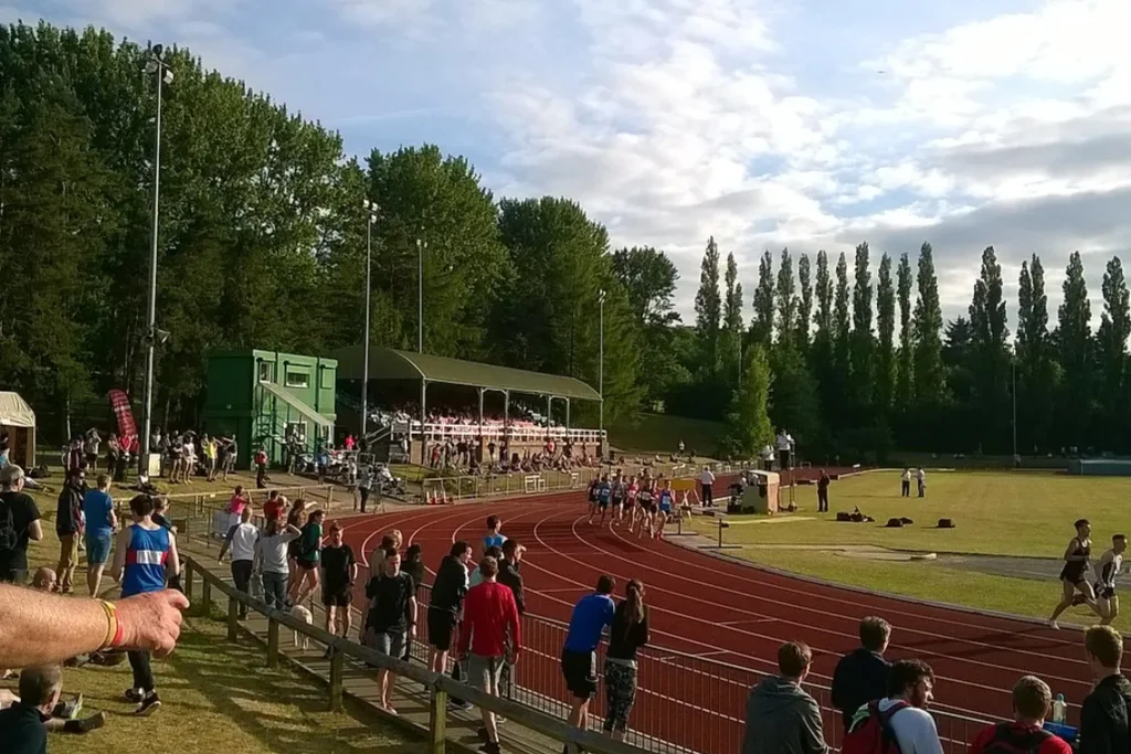 Watford athletics Track Wind Direction tailwind
