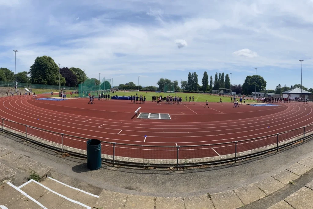 Yeovil Athletics Track Bill Whistlecroft Athletics Arena